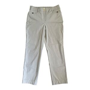 JM Collection Cropped Pants Khaki Size 10